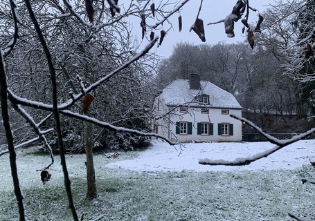 Mühle im Schnee