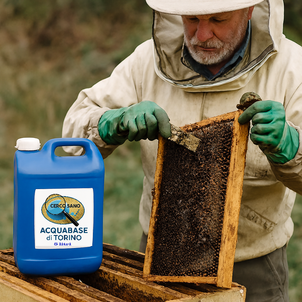 Pulizia delle arnie: un alleato innovativo per gli apicoltori! AcquaBase di Torino!