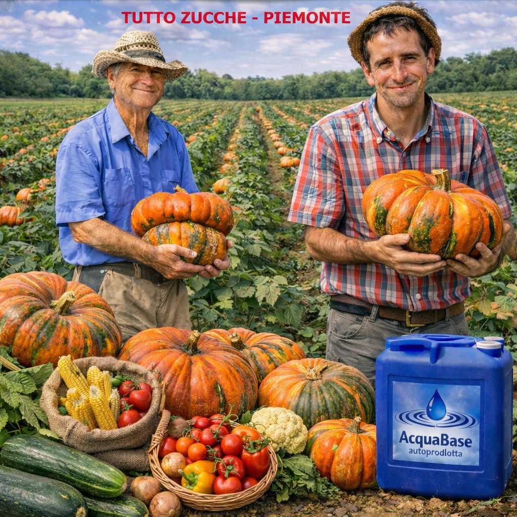 Tutto Zucche – Conferme pratiche sull’uso dell’AcquaBase autoprodotta