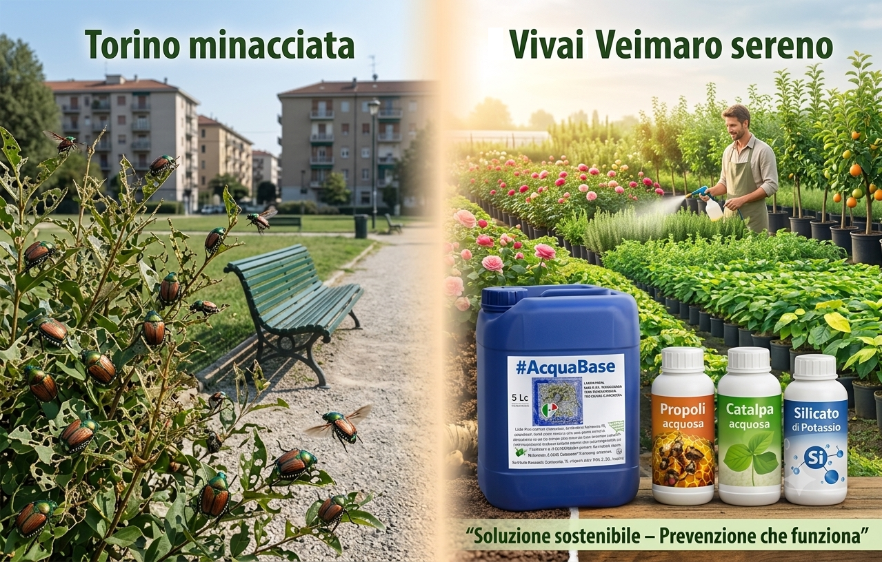 Popillia japonica a Torino: quando l’insetto avanza e la prevenzione… resta indietro