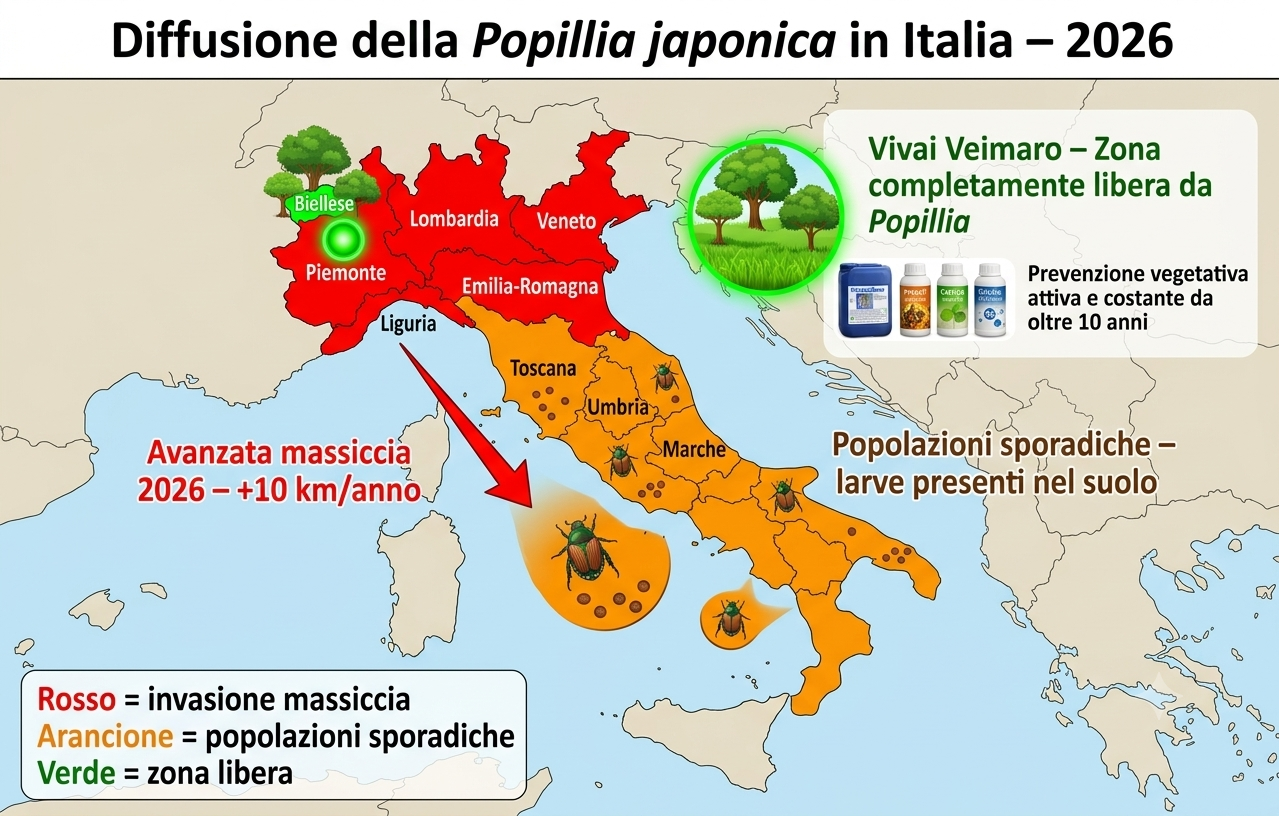 FERMARE LA POPILLIA PRIMA CHE ARRIVI
