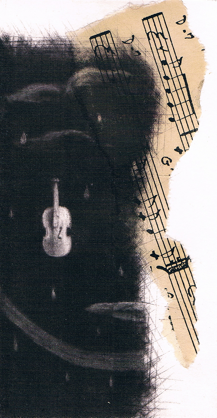 N.BERZ_le violon_2016_gravure-collagraphie_20x25-120€