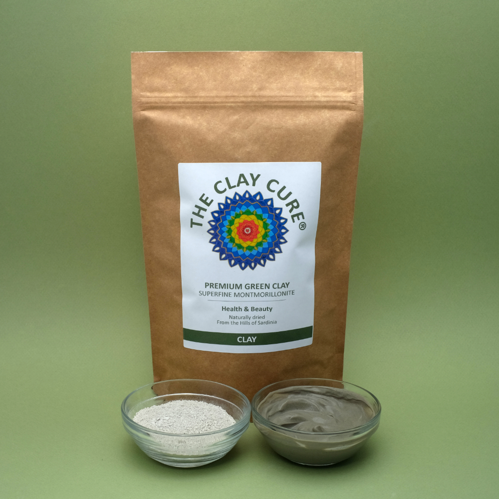 Organic Green Clay Powder The Clay Cure Co.