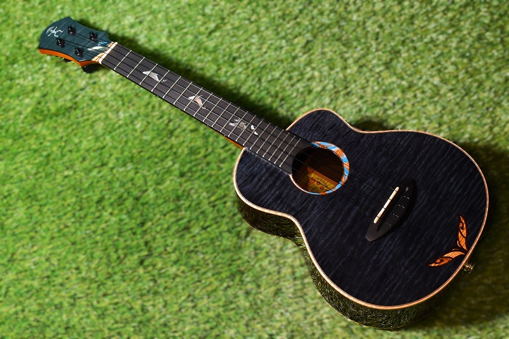 aNueNue BlackWhale テナーウクレレ