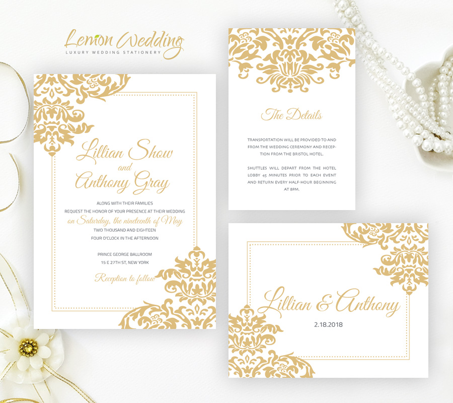 Cheap Wedding Invitation Sets
