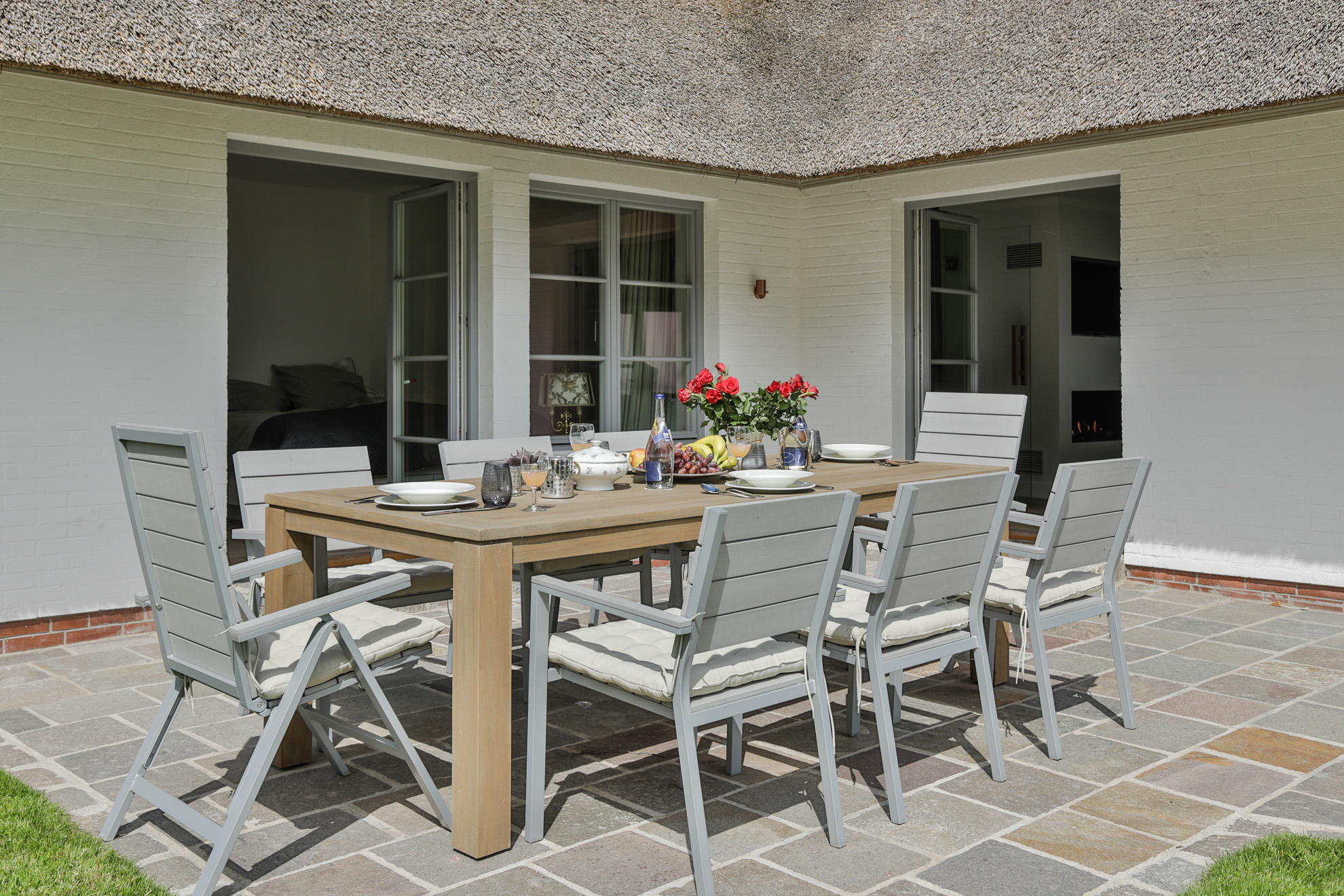 Südterrasse mit Wattblick