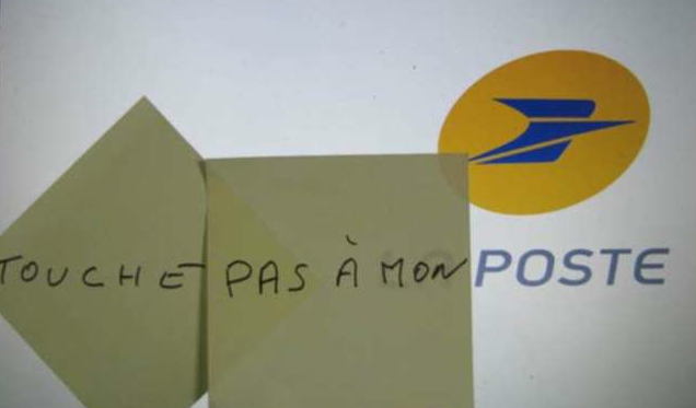 La Poste post-it mashup #tomtilleul