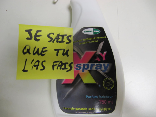 X Spray post-it mashup #tomtilleul