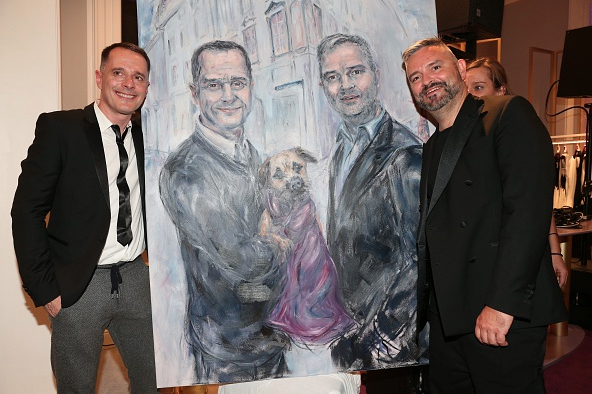 Johnny Talbot & Adrian Runhof mit Portrait