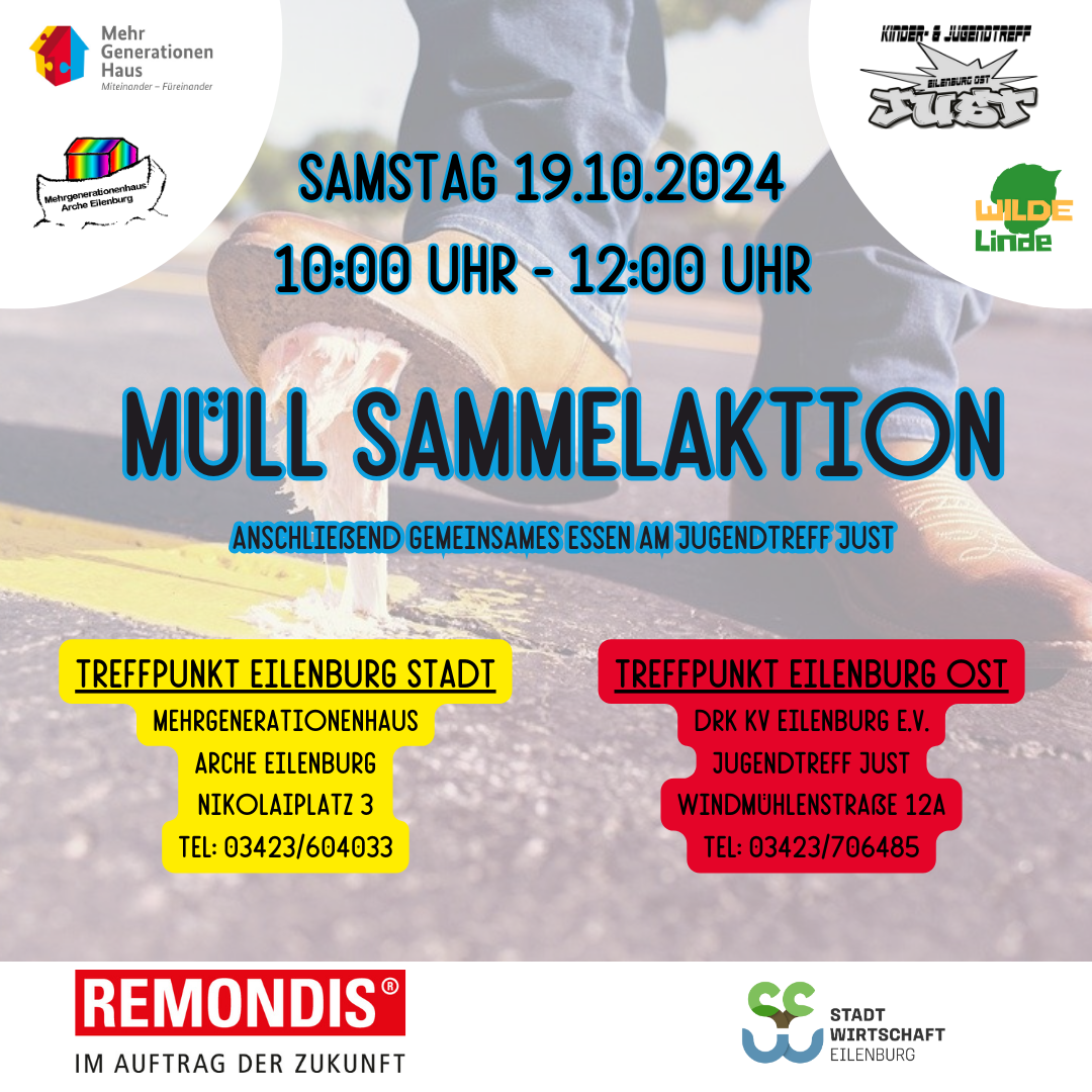 Müllsammelaktion am 19.10.2024