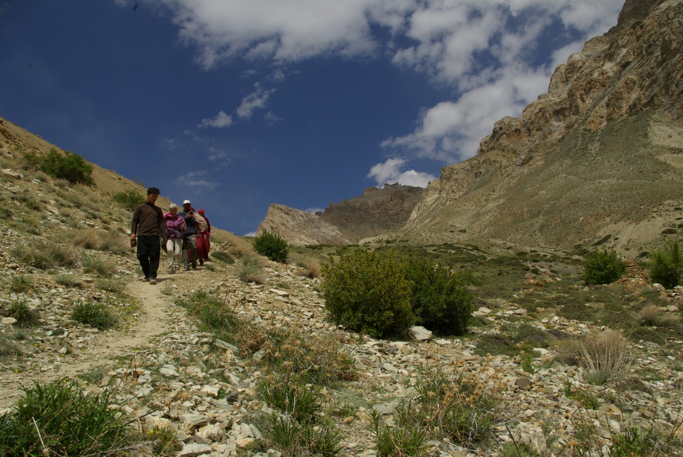 Phokar,Padmasambhava: Rückweg 