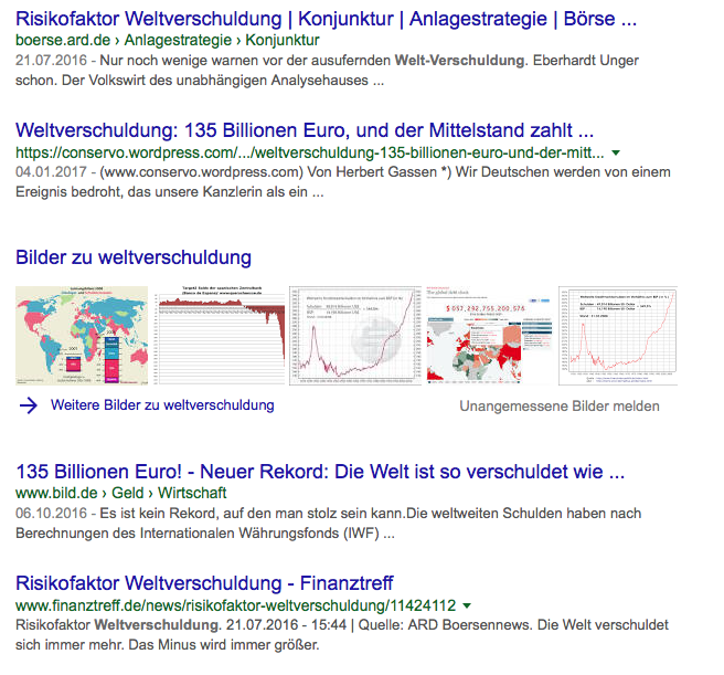 Staatsanleihen und Währungen sind im großen zeitlichen Maßstab immer nahezu auf Null gefallen. Einzig durch Sachwerte war ein Vermögenstransfer durch schwere Krisen möglich.