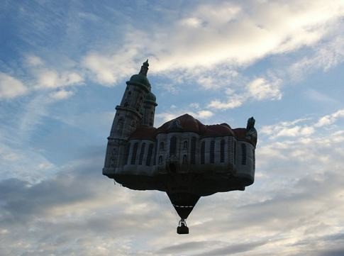 Luftschloss der Anhänger "Zinsanstieg ohne Auswirkungen"