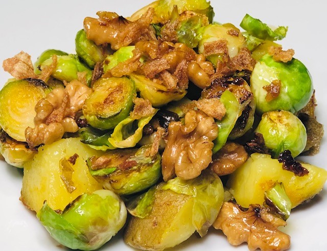 Karamellisierter Rosenkohl