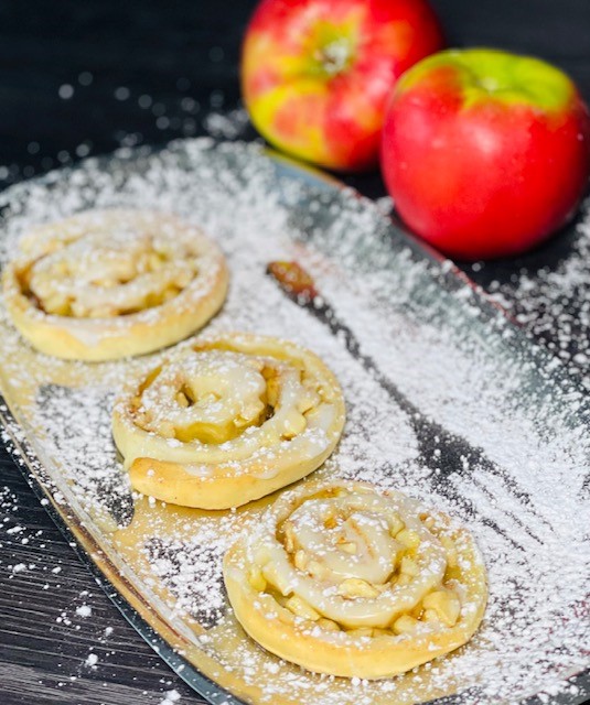Apfel-Zimt-Schnecken