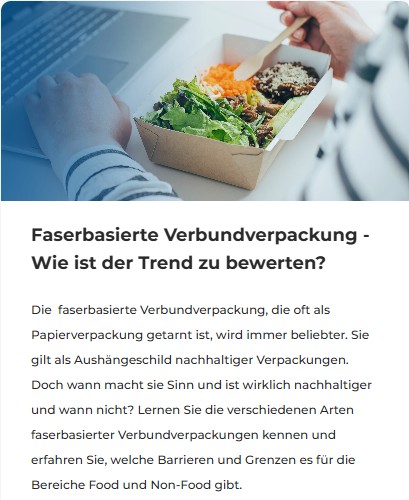 19.08.2025 - "Webinar- faserbasierten Verbundverpackung - Wie ist der Trend zur Papierverpackung zu bewerten?"