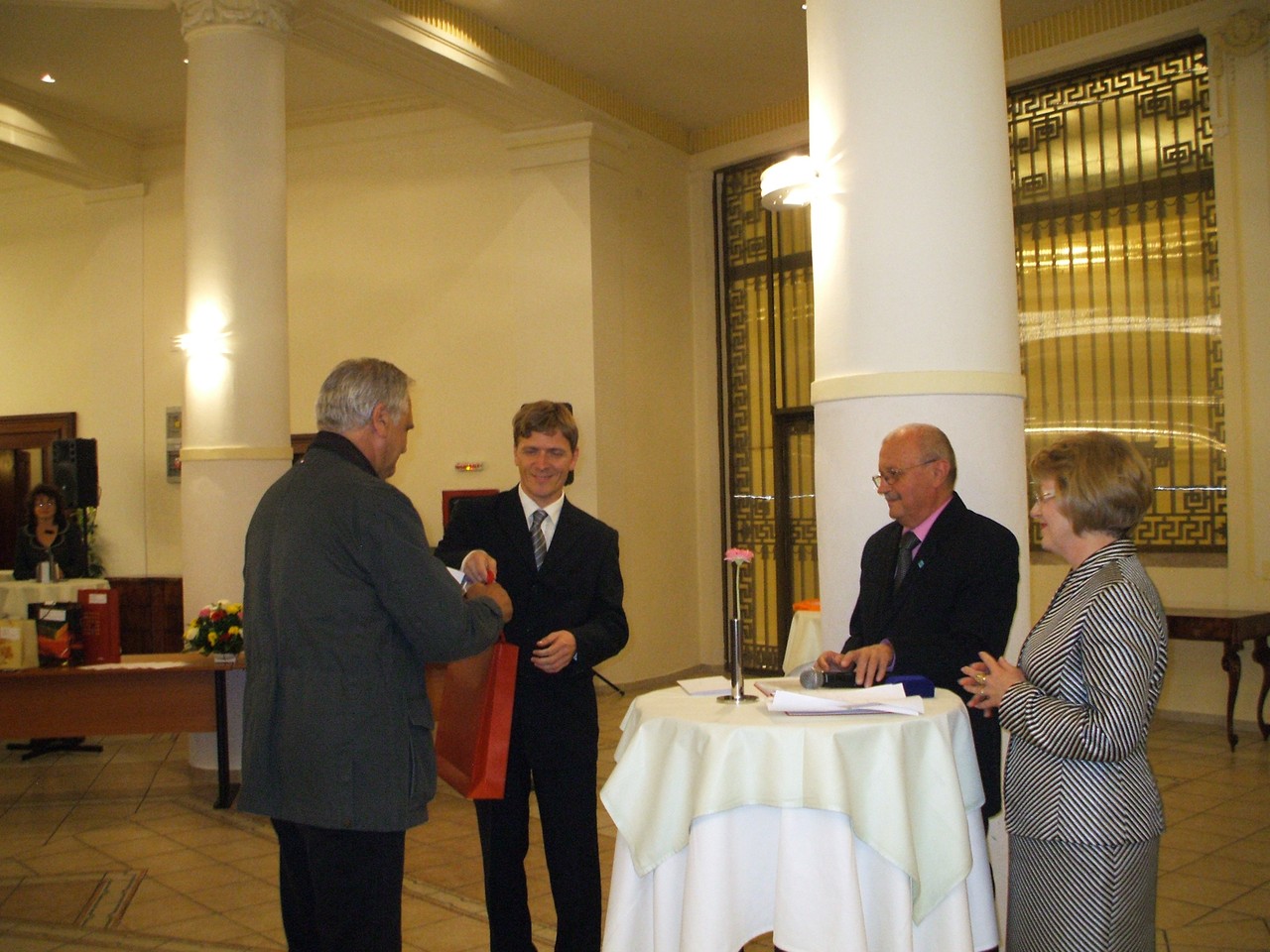 Înmânarea premiilor