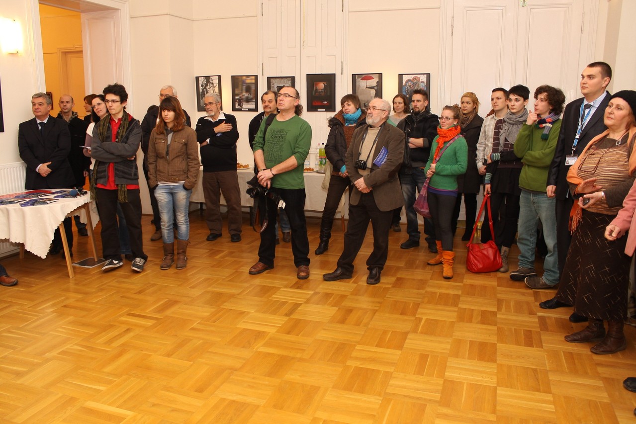 Vernisaj ICR Budapesta filiala Szeged 18.01.2012 -  Megnyitó a Budapesti Román Kultúrális Intézet Szegedi Fiókjában (2012.01.18)