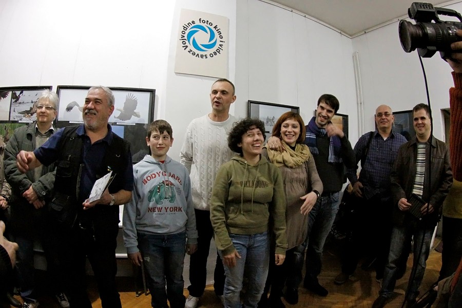 Expo organizată în cadrul Festiv. Internaţional în Galeria FKVSV din Novi Sad - 08 februarie 2013    
