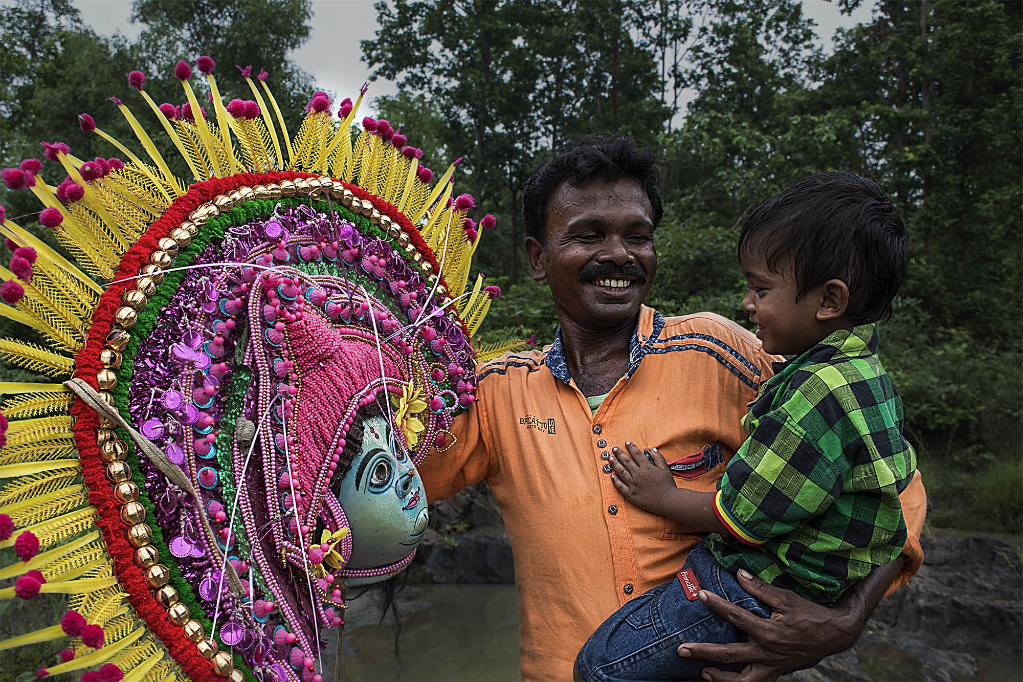 Santanu Mukherjee (India) - Father and son 1