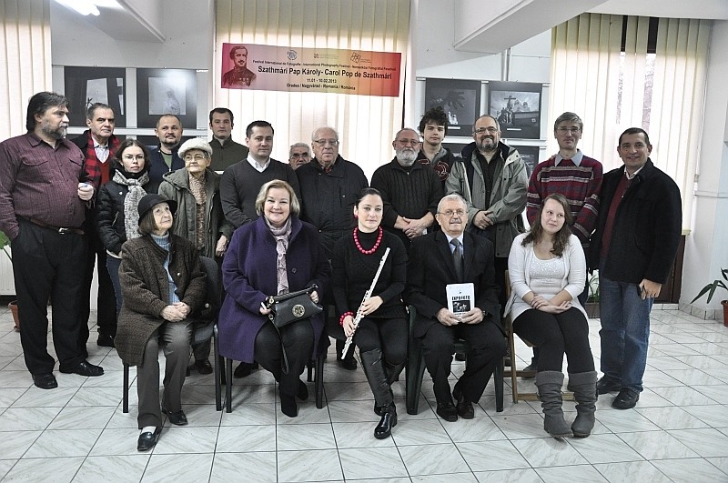 Înaugurarea primei ediţii a Festivalului Internaţional de Fotografie Carol Pop de Szathmári - Szathmári Pap Károly, la Galeria Euro Foto Art Oradea - 11 ianuarie 2013