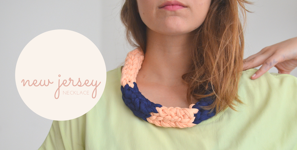 New Jersey Necklace - DIY Statement-Kette