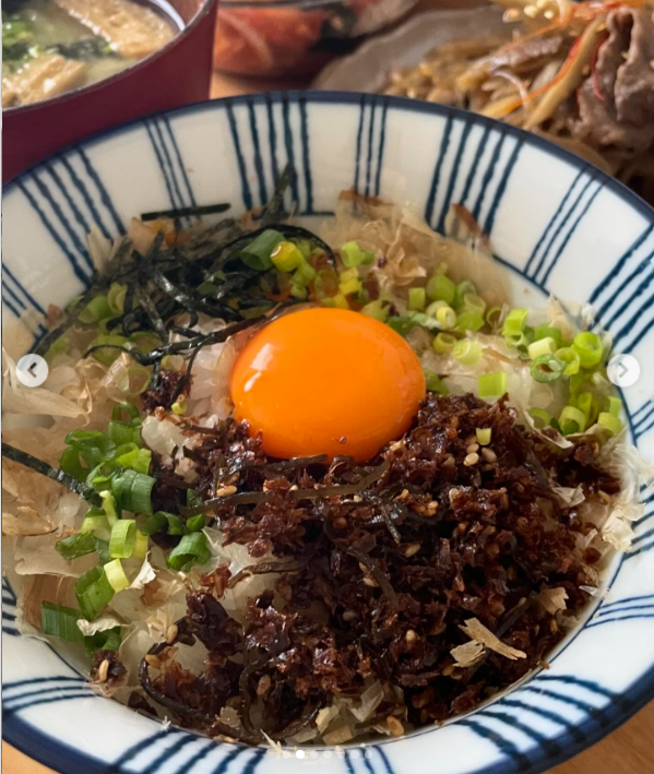 ちょっと豪華な卵かけご飯