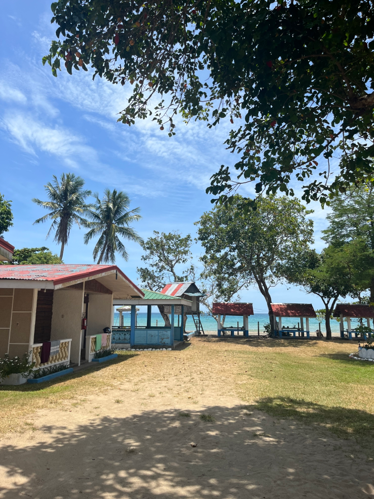 Wir genossen einige Stunden im Beach Resort und reflektierten  die vergangenen Tage