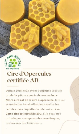 Cire d'Abeilles - Bee Wrap - Faites le vous même - DIY