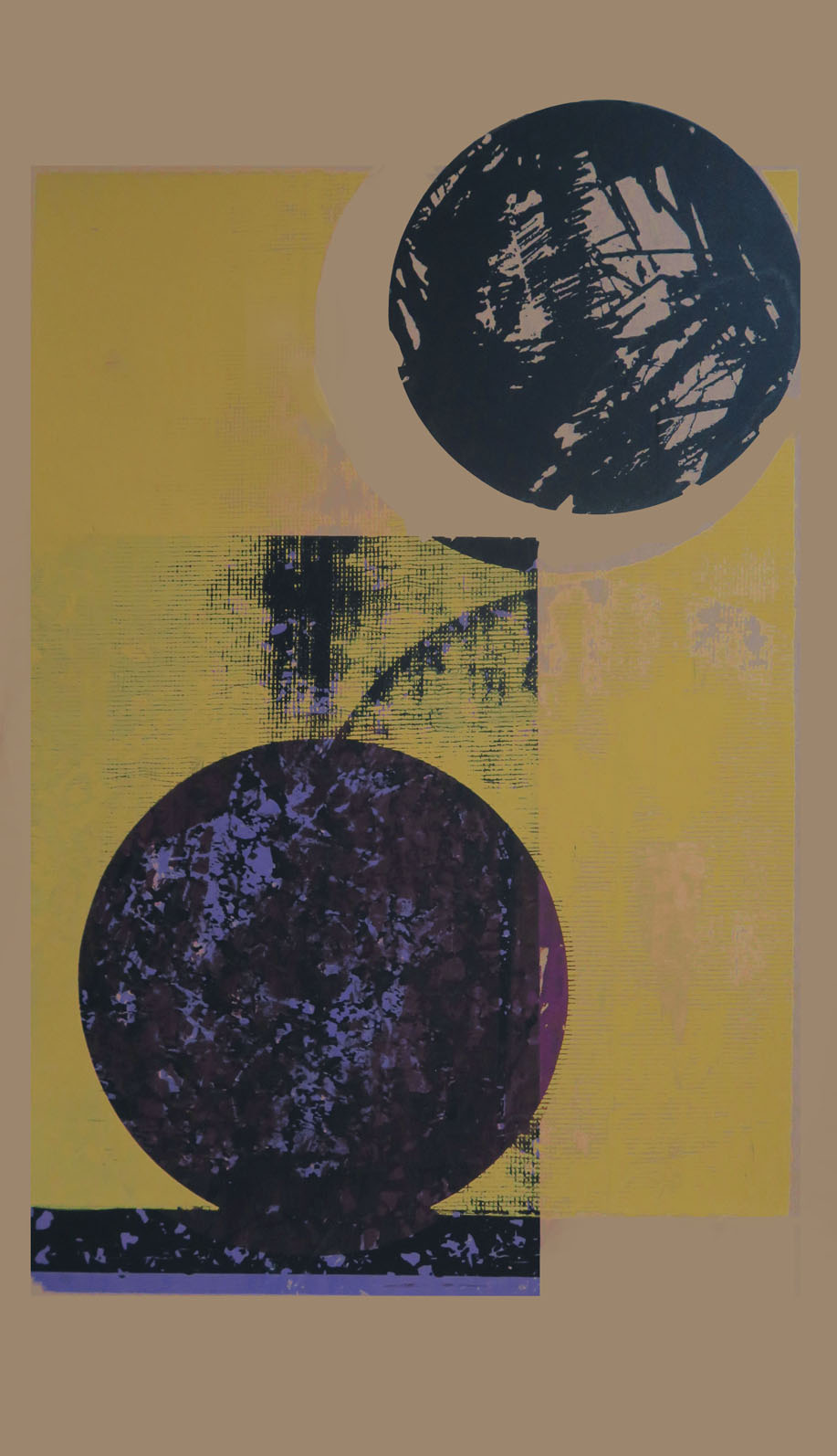 45 x 80 cm, auf Karton