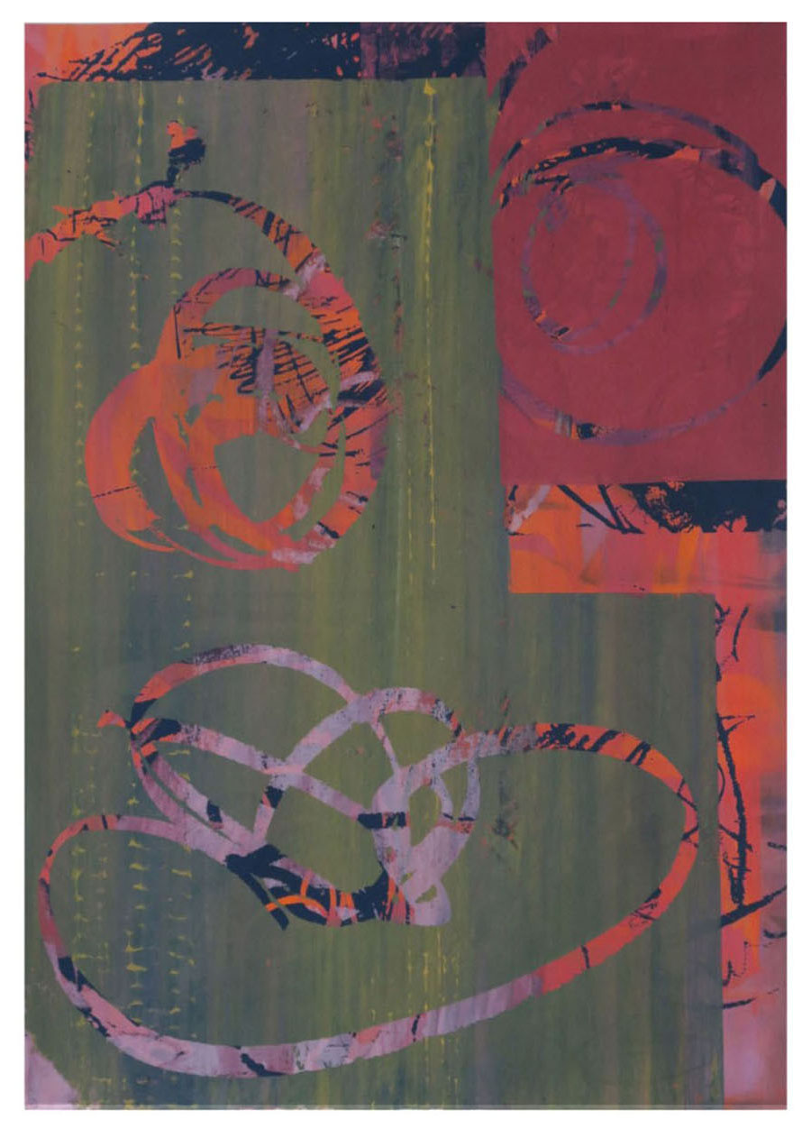 experimentell, 60 x 80 cm, auf Büttenpapier