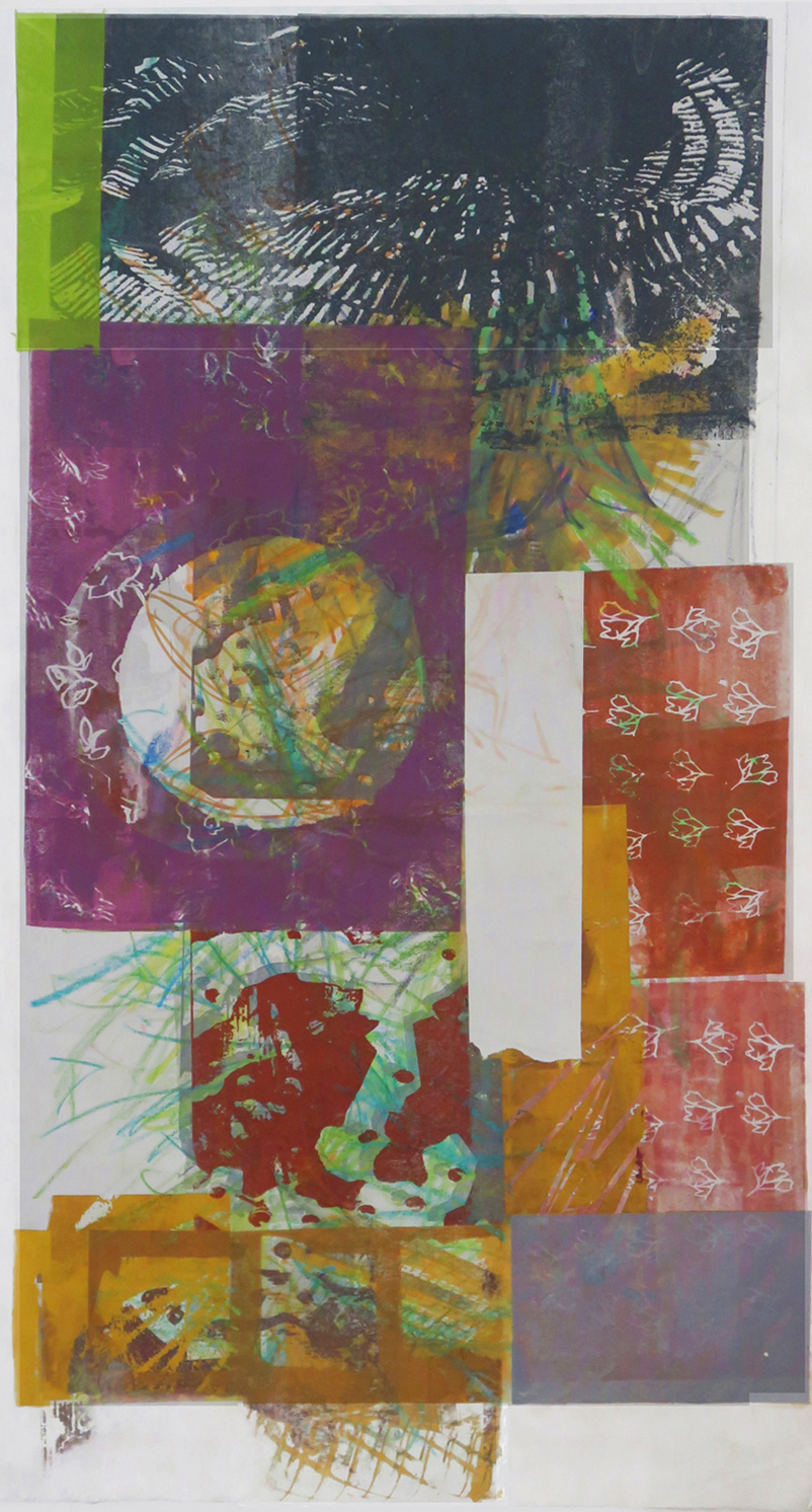 Blütenzauber, 70 x 110 cm, auf Leinwand