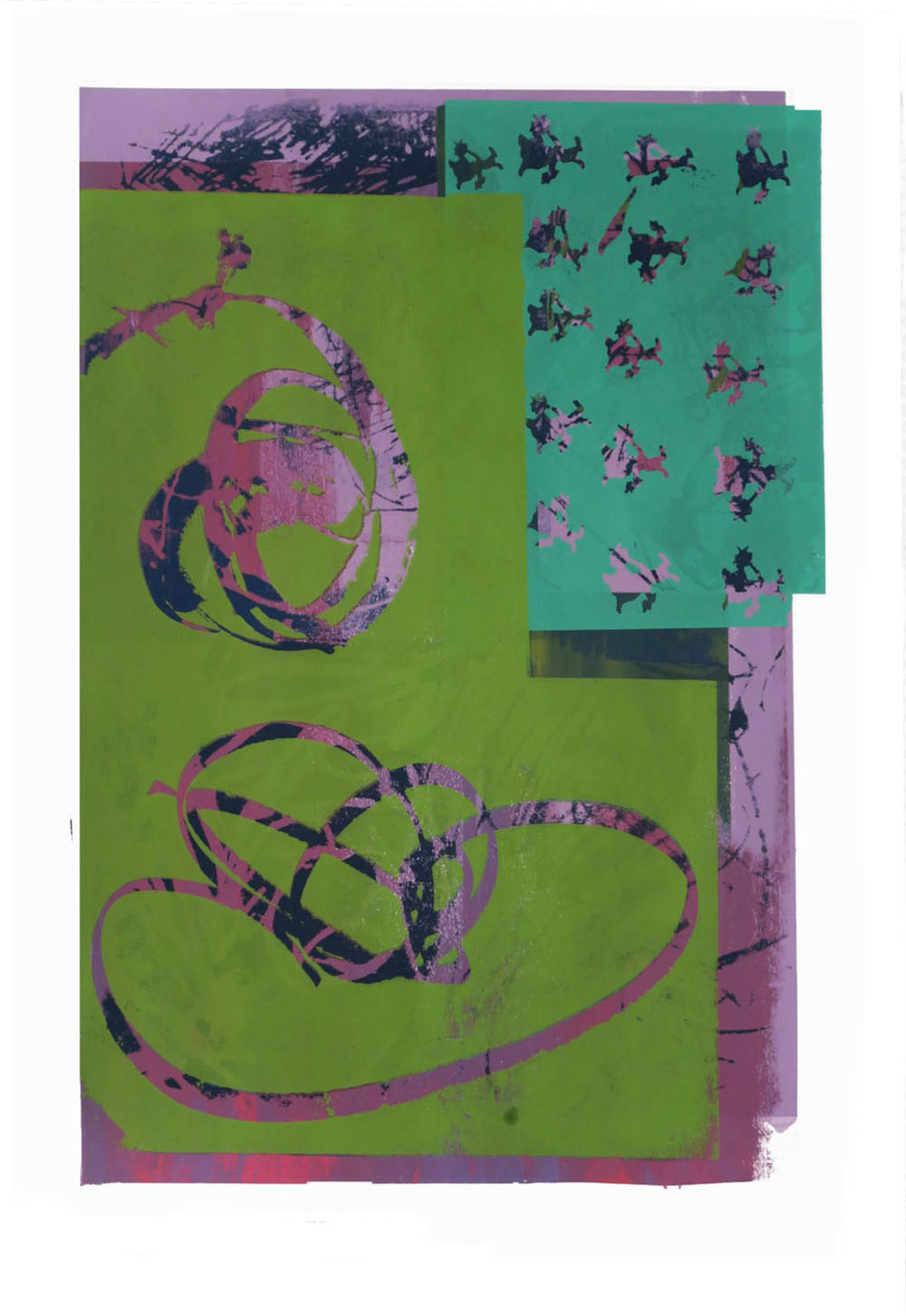 70 x 100 cm, auf Büttenpapier
