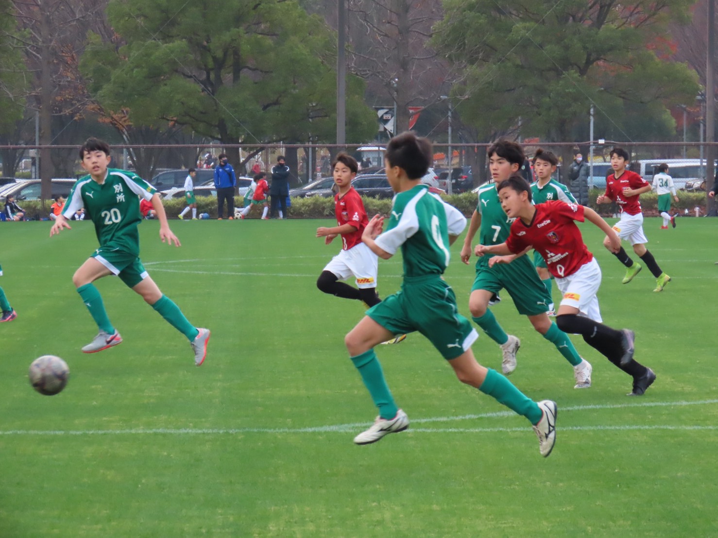 浦和レッズジュニアとの交流戦！