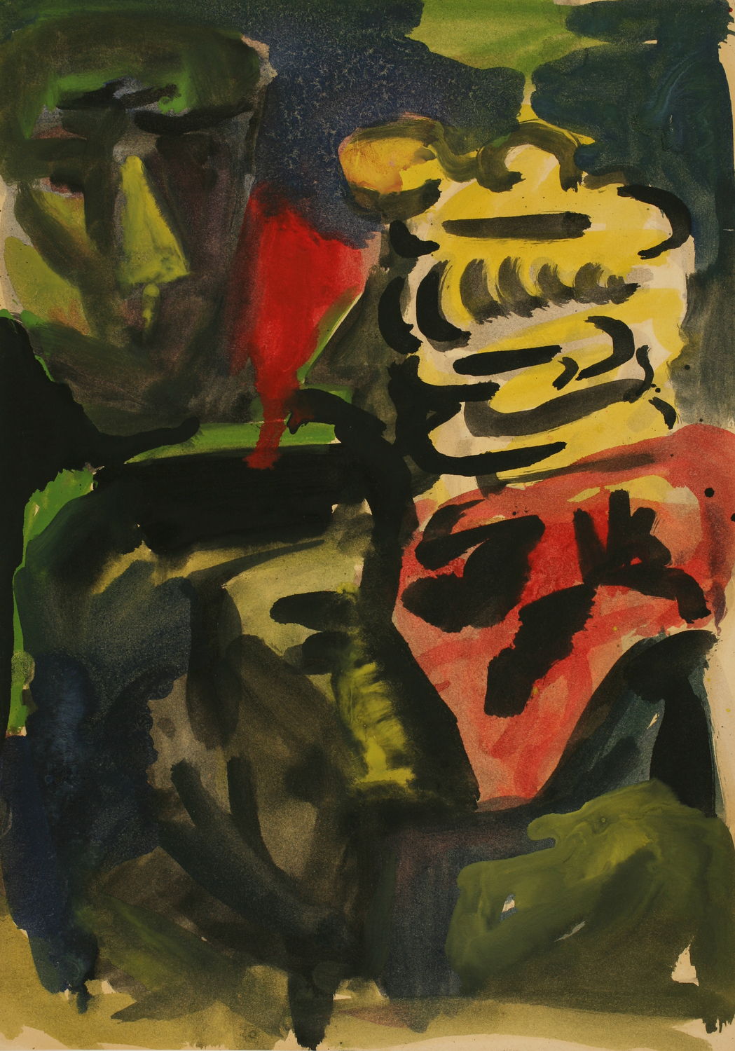 Hubert Schmalix Aquarell auf Papier 