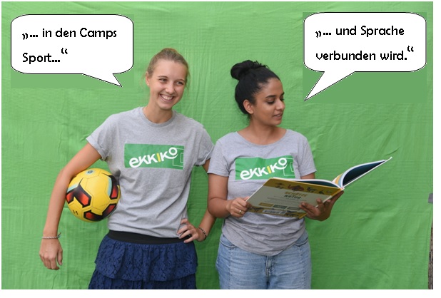 Johanna & Basira (Werkstudentinnen und Campkoordinatorinnen)
