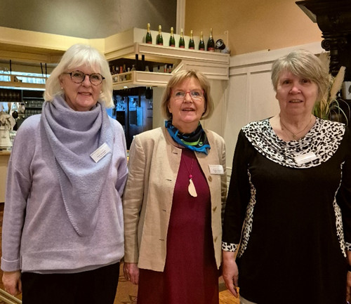 Teamvorstand: Gerlinde Fahs, Heidi Wormuth und Christa Wildner