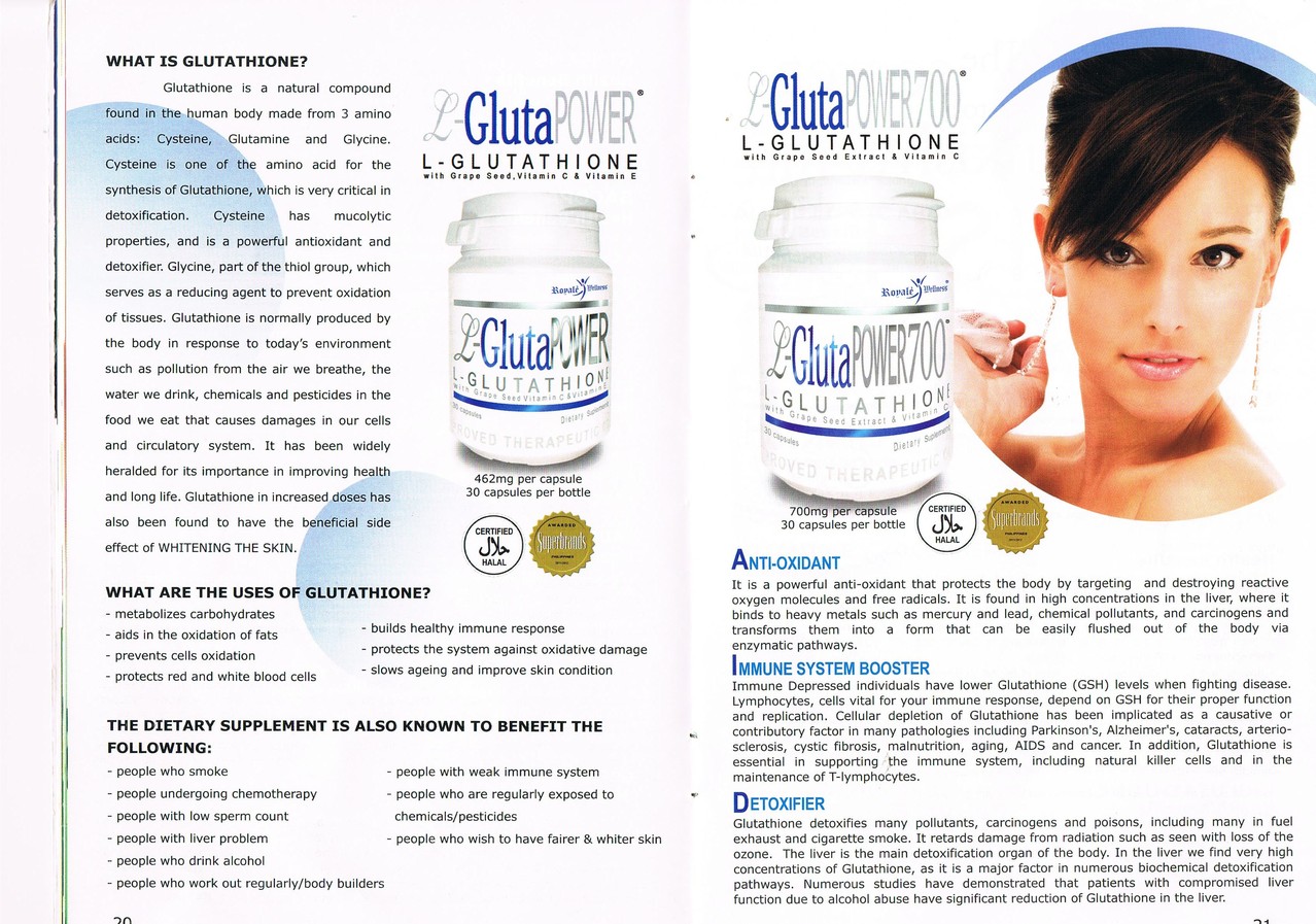 how much glutathione per day injection Miami Royale