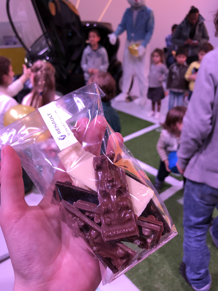 moule à friture pour chocolat RENAULT champ élysée