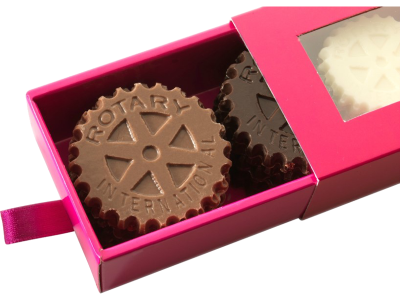 Molde de chocolate ROTARY INTERNATIONAL