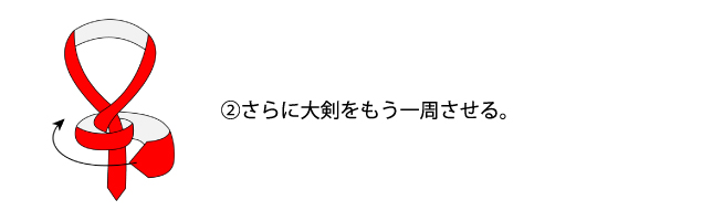 ネクタイの結び方