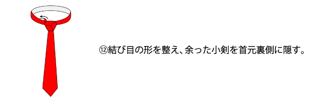 ネクタイの結び方