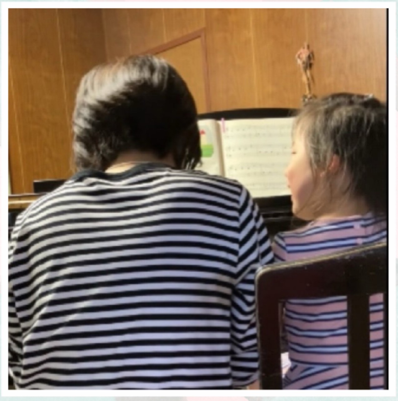 親子で一つの音楽を♪