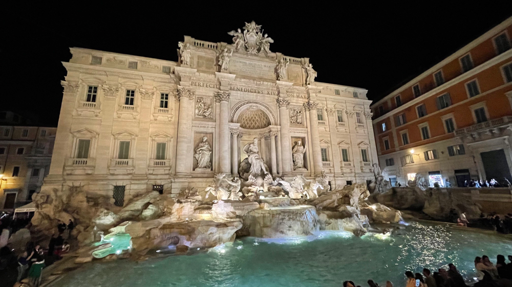 La fontaine de Trevi