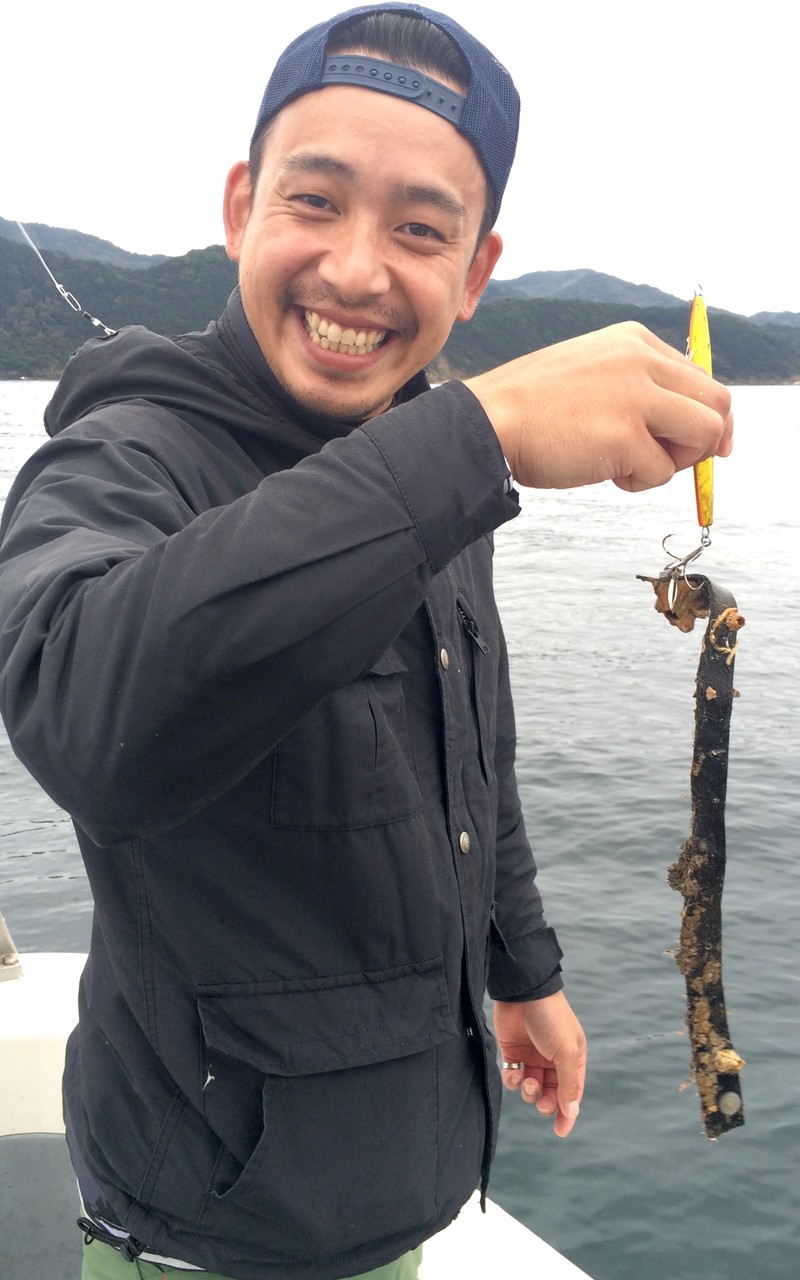 海の清掃ご苦労様です！（笑）（笑）