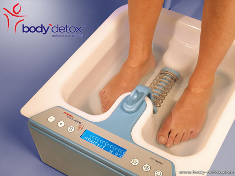 Ionen-Fussbad Body detox- Schmermetalle aus dem Körper rausbringen