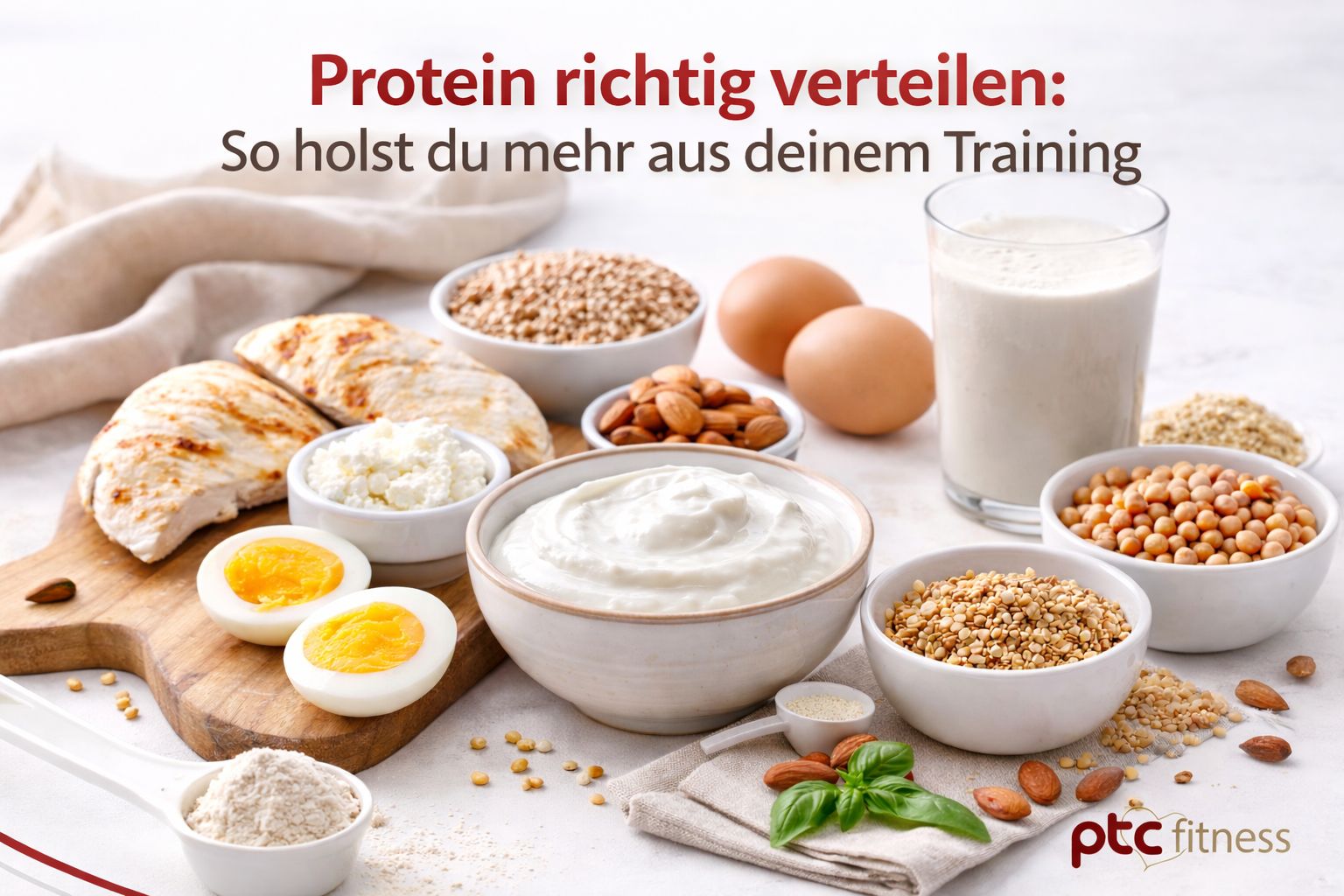 Protein richtig verteilen: Mehr Effekt im Training | PTC