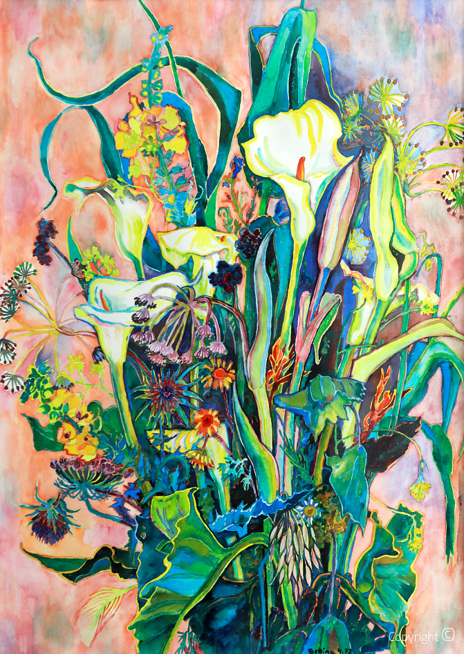 Flower portrait,  1972