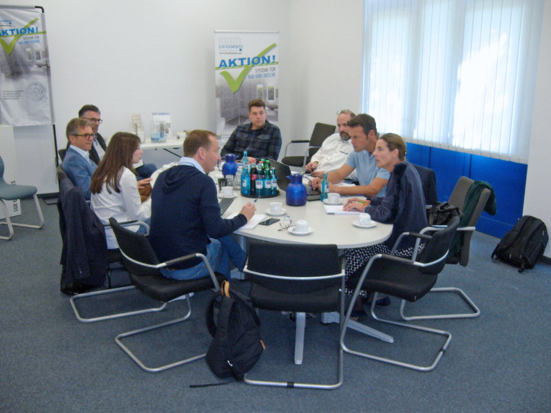 Countdown for Stuttgart - behind the scenes - at LUX ELEMENTS in Leverkusen