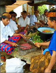 Balinese community togetherness